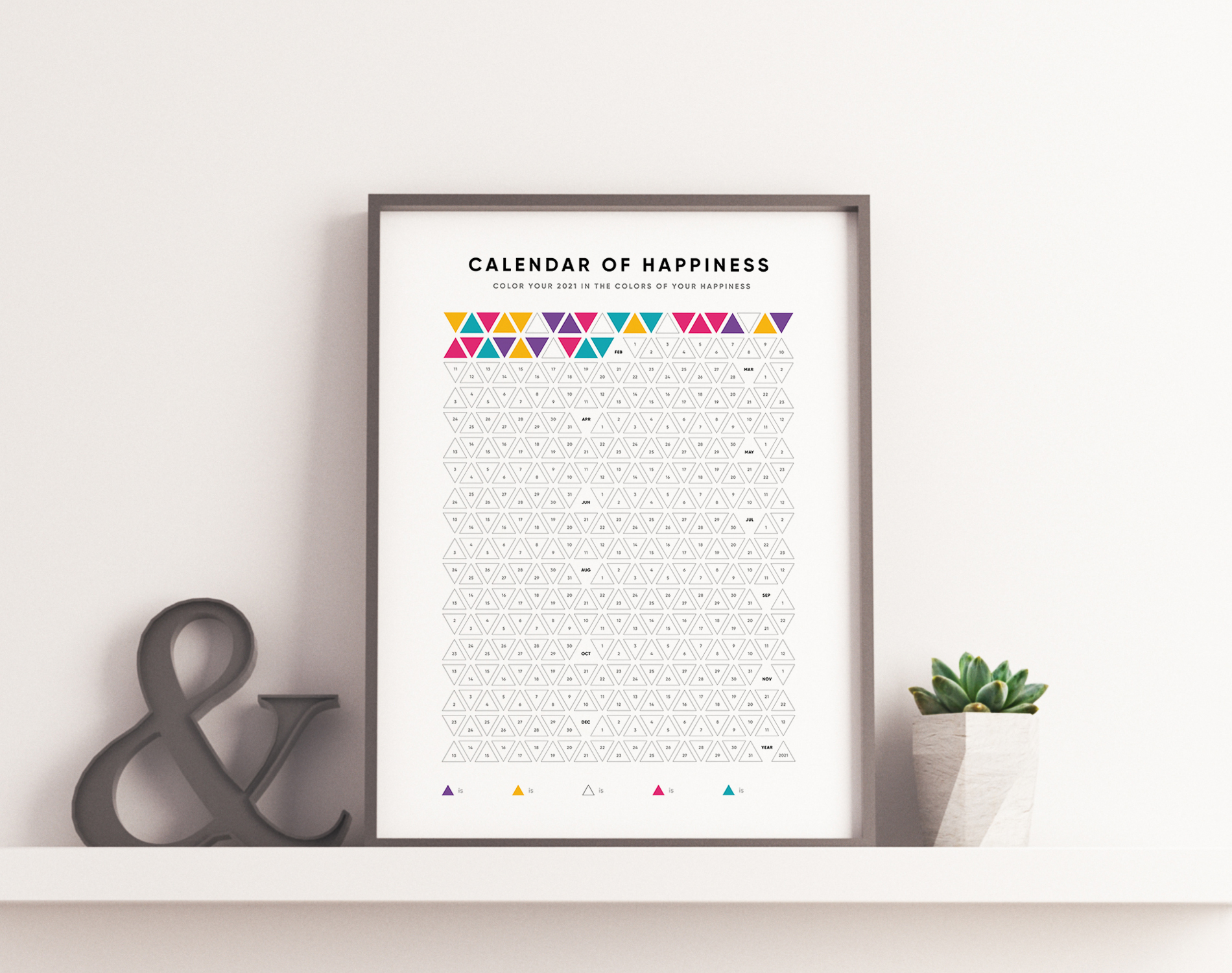 moment of happiness calendar