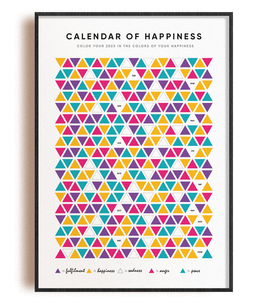 Transform Your Year with the 2024 Calendar of Happiness